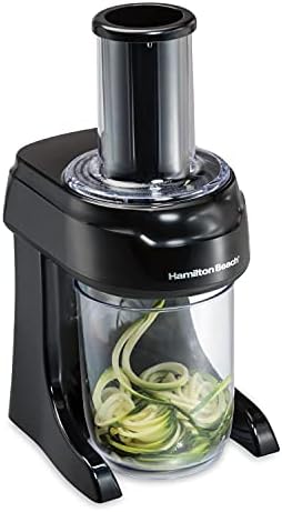 Hamilton Beach 3-in-1 Spiralizer Slicer and Can Opener
