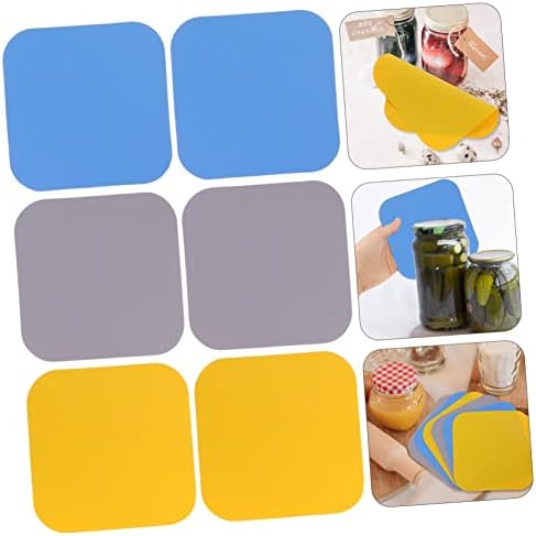 DECHOUS 6pc Jar Lid Opener Set with Rubber Mats