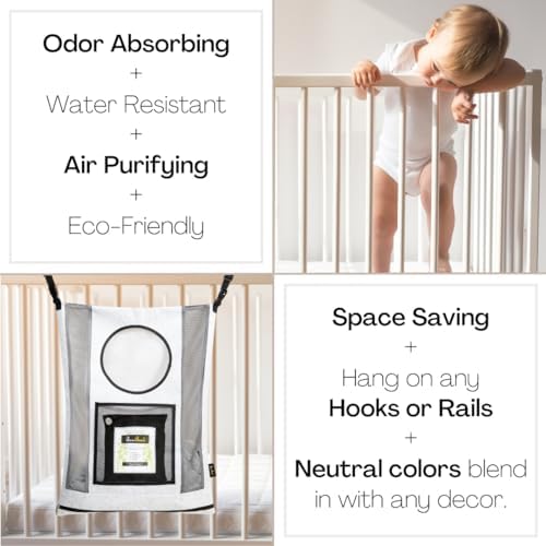 BamBooch Air Purifying Small Laundry Hamper Bag
