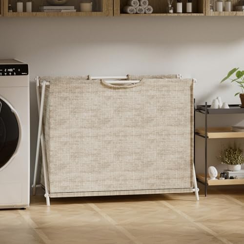 Vasicar 3 Section Laundry Sorter Basket Hamper Organizer