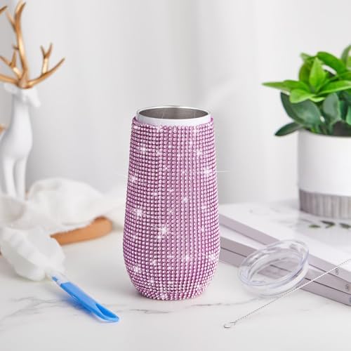 Tessco Bling Tumbler with Straw and Lid