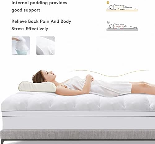 SameBed Queen Mattress Topper with 8-21 Inch Deep Pocket