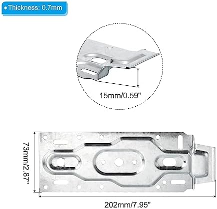 PATIKIL Wall Mount Bracket for AC 1 Pair Universal