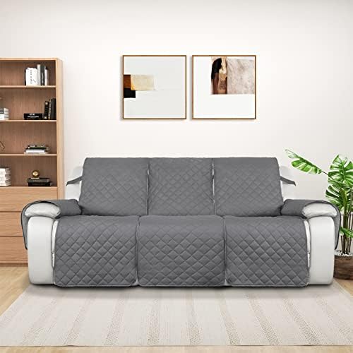 PureFit Water Resistant Reversible Sofa Cover for 3 Seat Recliner
