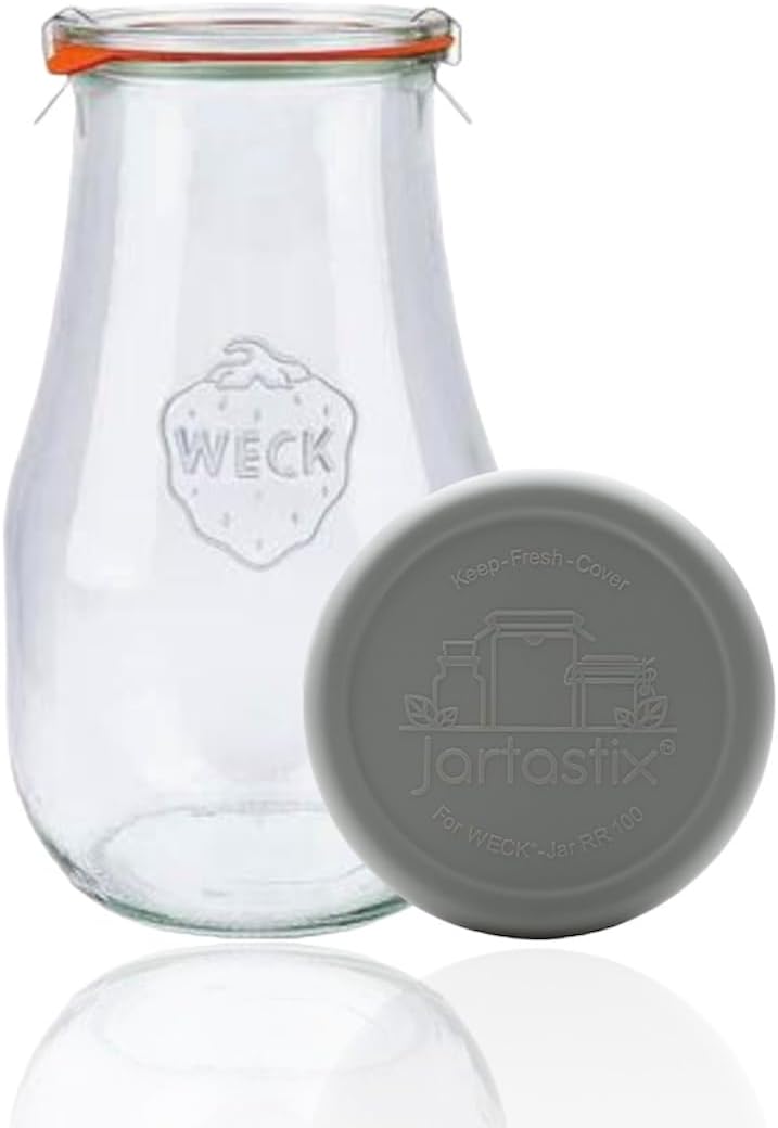 WECK 739 Tulip Jar with Silicone Lid - Canning Storage