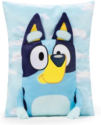 Bluey 3D Snuggle Pillow - 15 Inches Super Soft Plush