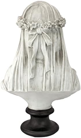 Design Toscano Veiled Maiden Indoor Statue 9x14 Inches