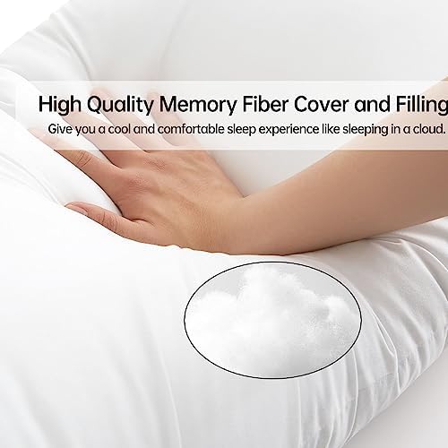 BedTreat Full Body Pillow Insert for Adults - Soft and Fluffy