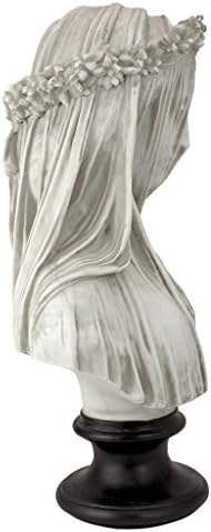 Design Toscano Veiled Maiden Indoor Statue 9x14 Inches