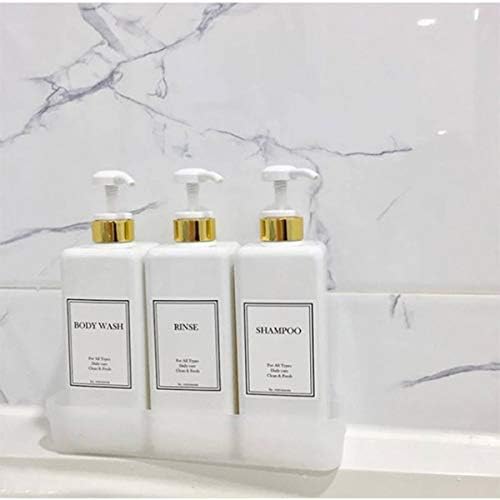Modern Gold Pump Bottle Set 27 Oz Refillable
