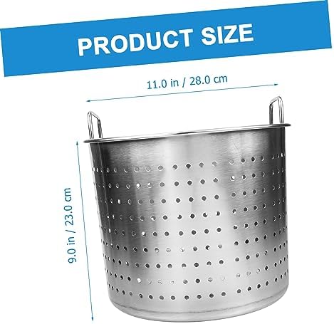 Stainless Steel Crayfish Boiler Steamer Basket