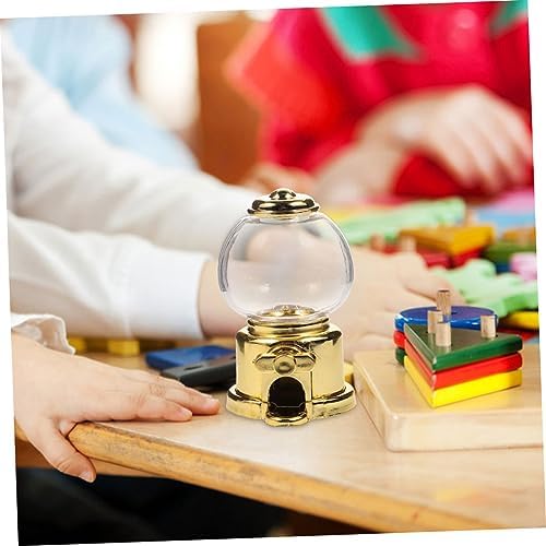 Healifty 8pc Manual Gumball Machine Candy Dispenser
