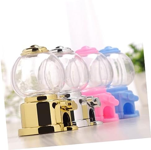 4pcs Manual Gumball Machine Candy Dispenser for Parties and Events