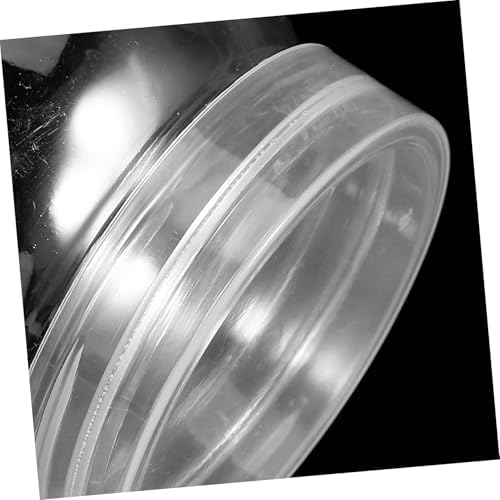 STOBAZA 10pcs Modern Light Bulb Shaped Candy Jars with Lids
