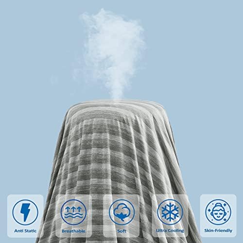 Cooling Blanket for Hot Sleepers Soft Lightweight Throw