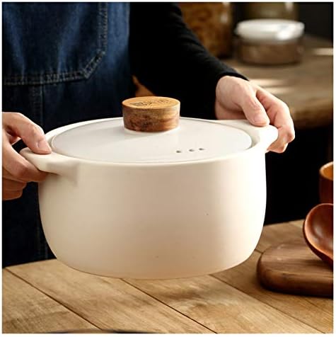 SISWIM Soup Pot Stockpot with Lid 28L Casserole