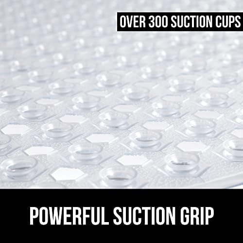 GORILLA GRIP Toilet Lid Cover and Shower Mat Bundle