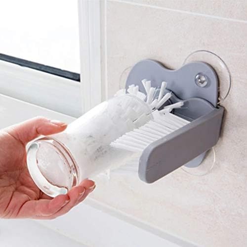 Cup Scrubber for Glass Bottles and Cups 2-in-1 Cleaning Tool