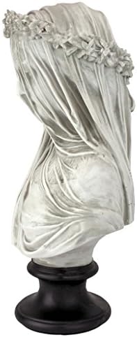 Design Toscano Veiled Maiden Indoor Statue 9x14 Inches