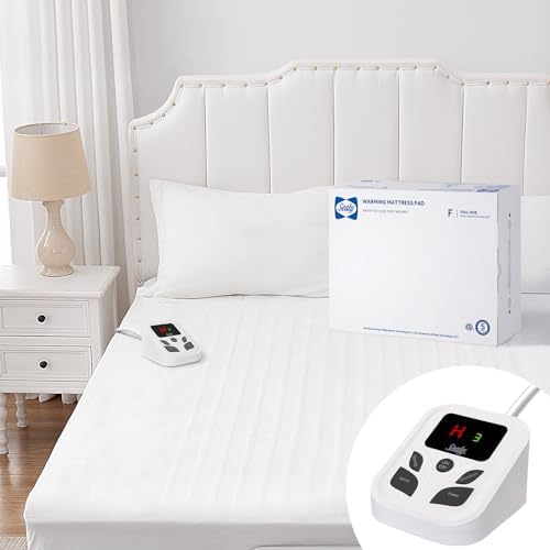 Sealy Heated Mattress Pad Full Size with 10 Settings