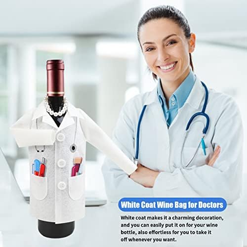 LOMIMOS Doctor White Wine Cover with Accessories