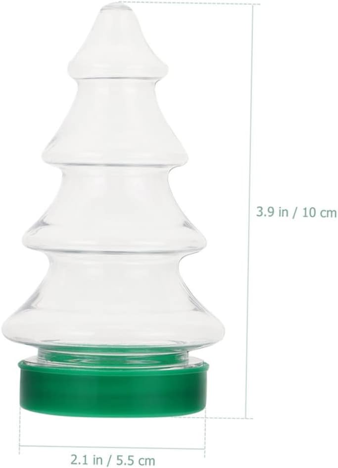 Jojofuny 6Pcs Christmas Candy Jar for Parties and Gifts