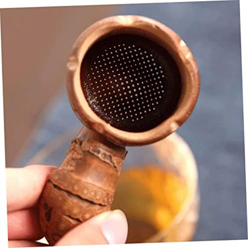 GRIRIW Tea Infuser Bamboo Mesh Filter Strainer