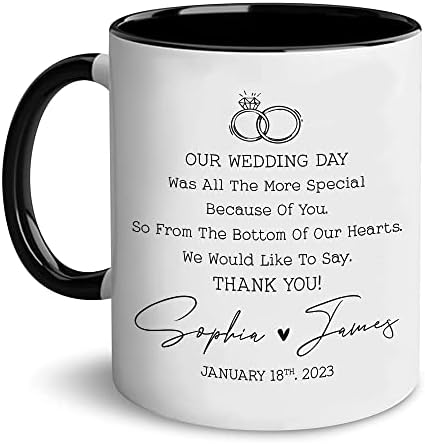Personalized Best Officiant Ever Coffee Mug - Custom Wedding Gift