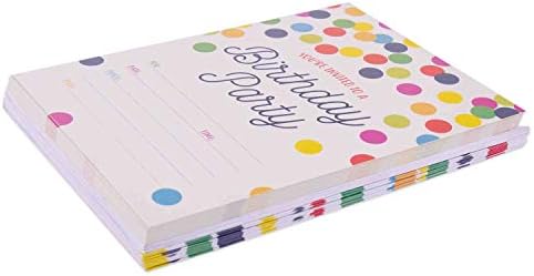 GSM Brands Birthday Party Invitations 20 Cards Envelopes