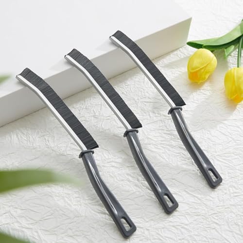 4Pcs Hard Bristle Crevice Cleaning Brush for Household Use