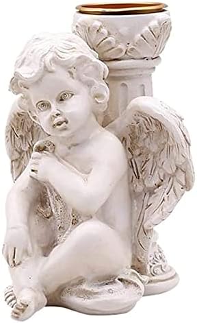 Abstract Resin Angel Sculpture Tabletop Decor