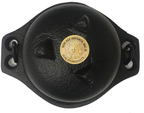 Cast Iron Cauldron with Handle for Smudging and Incense Burning
