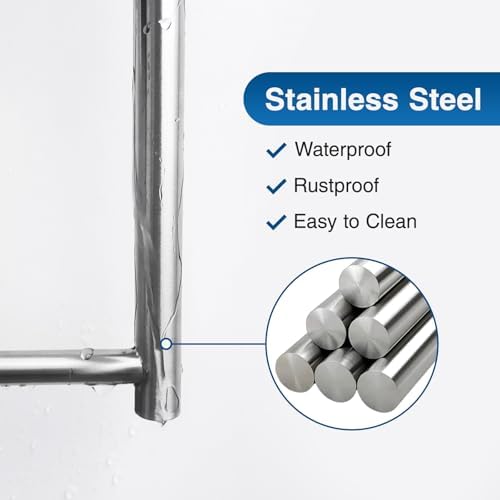 Paper Towel Holder 2 Pack Brushed Nickel Stainless Steel