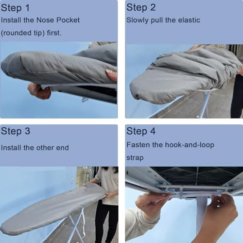 VividPaw Ironing Board Cover Pad Blue 15x54