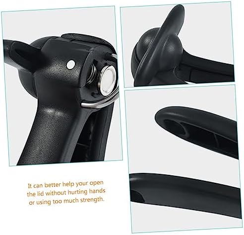 FUNOMOCYA Multi-Functional Can Opener Black ABS