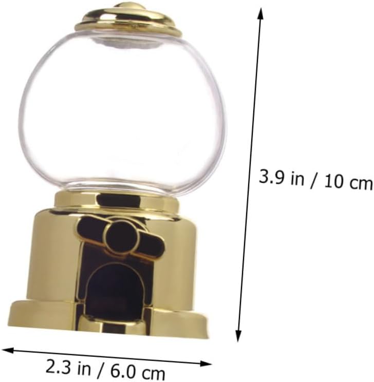 4pcs Manual Gumball Machine Candy Dispenser for Parties and Events
