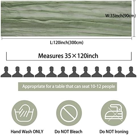 12 Pack 10ft Dusty Sage Green Cheesecloth Table Runner