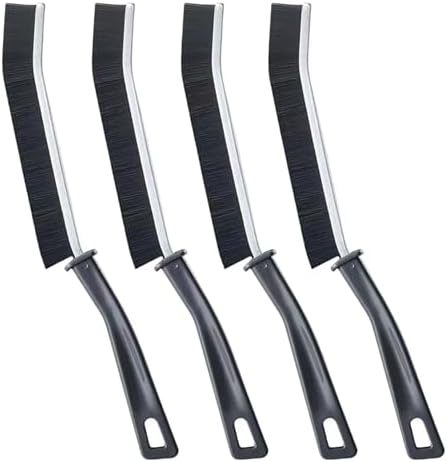 4Pcs Hard Bristle Crevice Cleaning Brush for Household Use