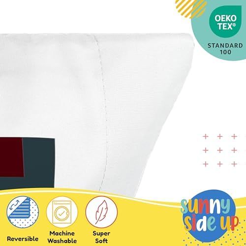 Sunny Side Up Minecraft Mobs Animals Reversible Pillowcases Double Sided Covers Kids Bedding