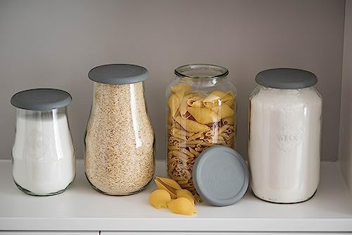 WECK 739 Tulip Jar with Silicone Lid - Canning Storage