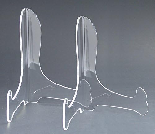 BANBERRY DESIGNS Clear Acrylic Easels Set of 2