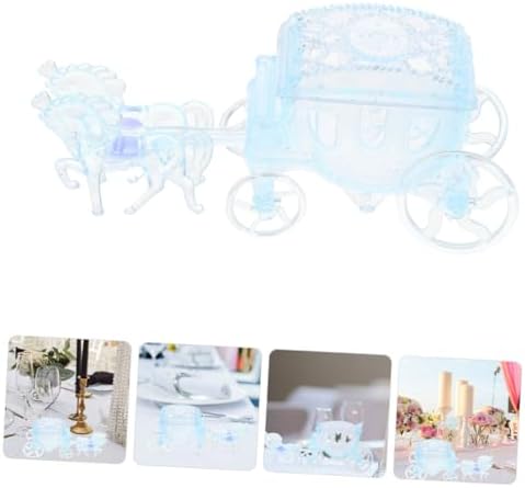 PRETYZOOM Carriage Shaped Candy Holders for Weddings and Parties