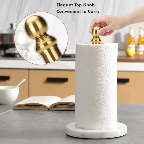 Gold Paper Towel Holder Countertop Stand
