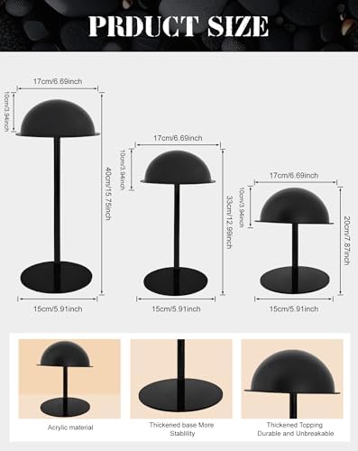 CHADWICK 8 High Hat Display Stand for Vendors