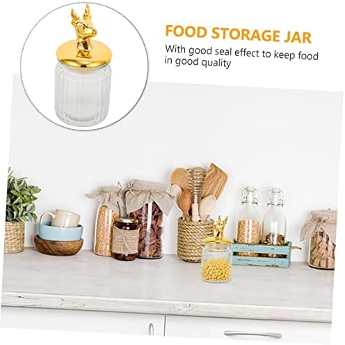 2pcs European Style Animal Glass Storage Jars for Wedding Favors