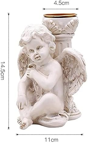 Abstract Resin Angel Sculpture Tabletop Decor