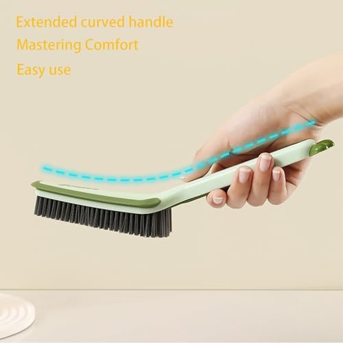 3 in 1 Multifunctional Crevice Cleaning Brush - Green