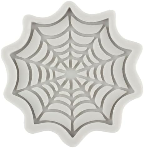 Spider Web Silicone Fondant Mold for Cake Decor