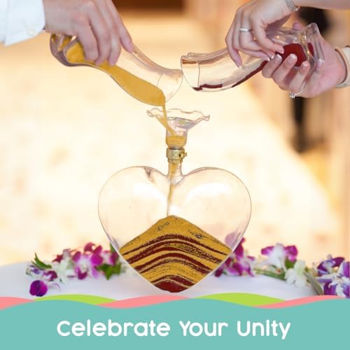 Gold Shimmer Unity Sand for Weddings and Decor