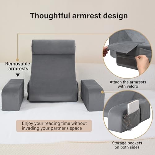 ENITYA Reading Pillow for Bed Sitting and Resting